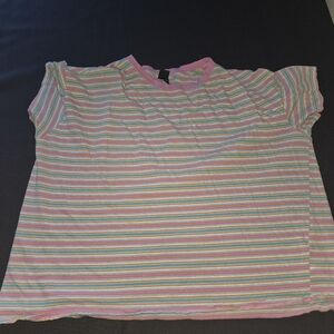 Wild Fable Pastel Striped Kids Tee